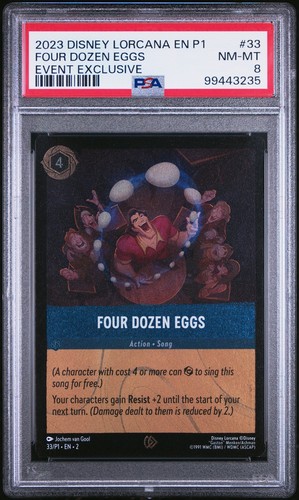 Four Dozen Eggs graded PSA 8 for sale on eBay