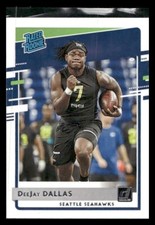 2020 Donruss #345 DeeJay Dallas Rookie Seattle Seahawks