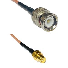 RG316 BNC MALE to RP-SMA FEMALE RF Cable Rapid-SHIP LOT