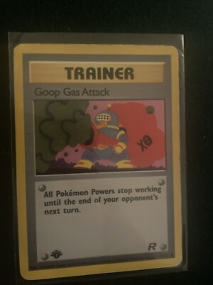 Pokemon Karte Goop Gas Attack Team Rocket Englisch #78/82 1. Edition