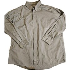 Alexander Lloyd Dress Shirt Men’s 18/34-35 Tall Button Down Gray Made In USA