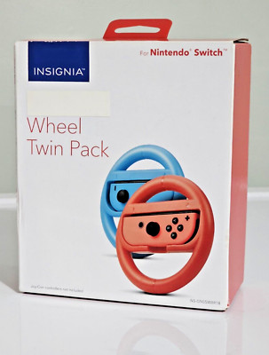 Insignia Joy-Con Wheel Twin Pack for Nintendo Switch - NEW Open Box ...
