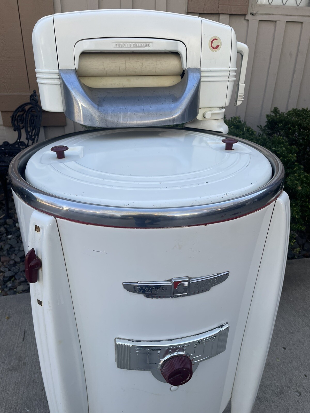 VINTAGE 1950’S SPEED QUEEN WRINGER WASHER MODEL 90 “WORKING CONDITION” eBay