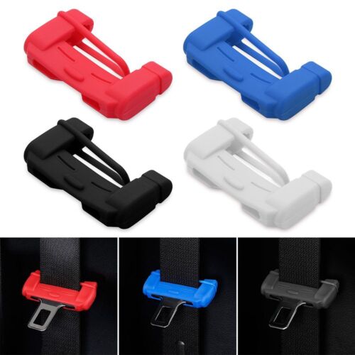 Car Seat Belt Safety Accessories Anti-Scratch Cover Buckle Clip Protector - Picture 1 of 16