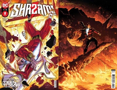 Shazam (2021) #1 Cover A & B Comic Book Set