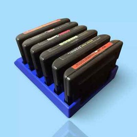 6 Game Sega Genesis Cartridge Holder - Sega Genesis Game Storage Tray Display