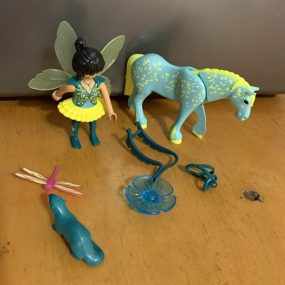 PLAYMOBIL - CALECHE + LICORNE ET FEE 1.2.3