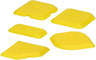 ECD Germany Fugenglätter Set 5-Tlg - Fugenabzieher Set Für Silikon, Silikonfugen