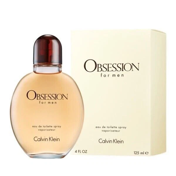Calvin Klein CK Obsession for Men Eau de Toilette 125ml EDT Spray New & Sealed