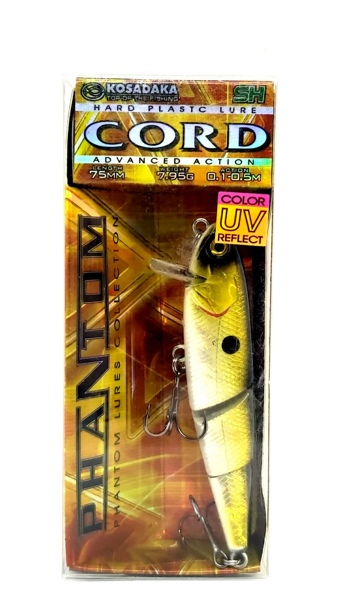 KOSADAKA CORD SH 75F 3 SECTION FLOATING FISHING BAIT MINNOW LURE 75mm 7.95g