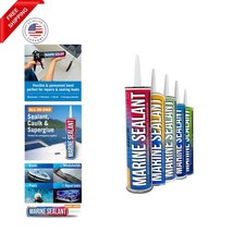 Marine Sealant and Adhesive, Waterproof Marine Grade Caulk, High Temp Water S...