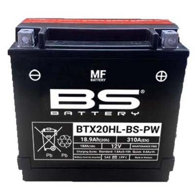 BS Battery Battery - 12V - 18ah - BTX20HL-BS-PW (YTX) 300821