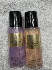 Victoria  s Secret Shimmer Body Mist Travel 2.5 fl oz Lot Of 2 