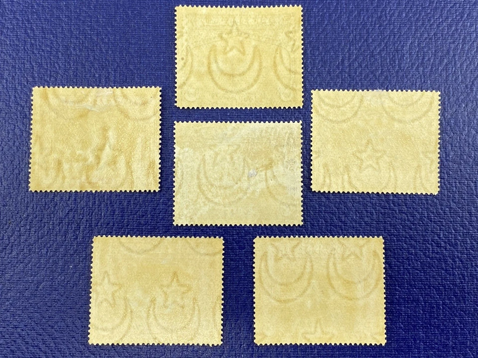 PAKISTÁN Bahawalpur, Juego Completo SC# 01-06, Como Nuevo Bisagra Muy Ligera, Goma Completa Foto 4 de 4