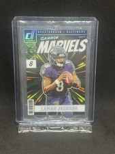 2024 Panini Clearly Donruss - Gridiron Marvels Lamar Jackson #3 Case Hit SSP