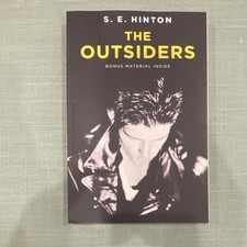 S. E. Hinton The Outsiders Paperback Bonus Material Inside Young Adult Fiction