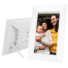 ONN 10.1  Digital Picture Frame Frameo WiFi Photo Transfer 16 GB Memory 10014721