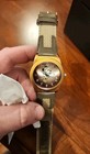 Vintage Military Style Leather Disney Safari Mickey Mouse Watch