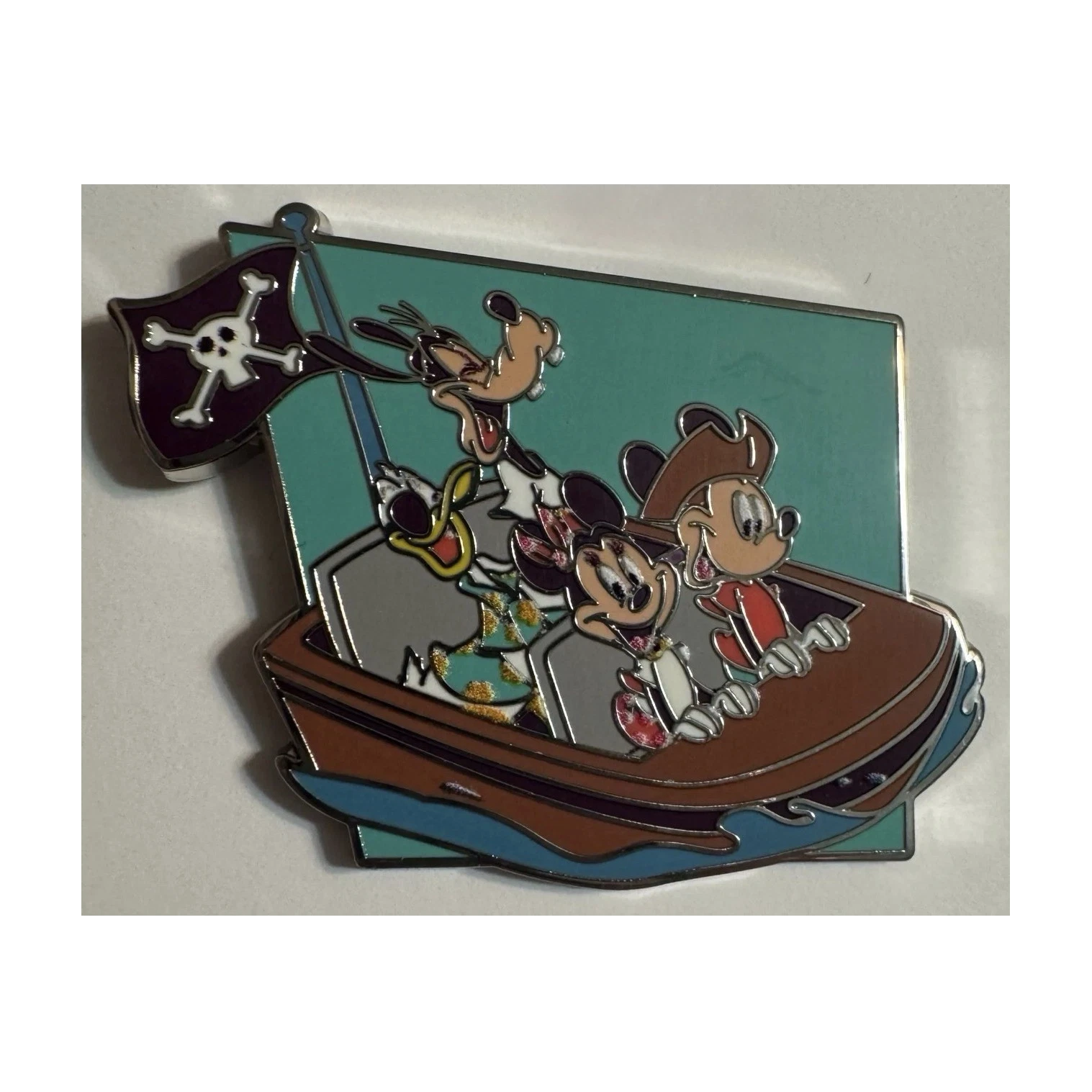 Disney - Mickey, Minnie & Goofy - Pirates of the Caribbean Play in the Park Pin