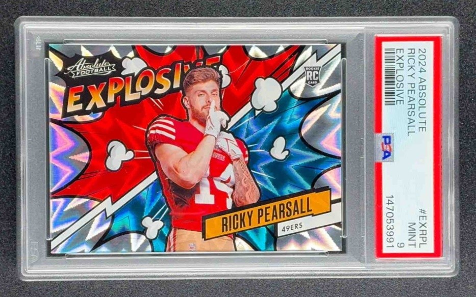 RICKY PEARSALL 2024 PANINI ABSOLUTE #EX-RPL EXPLOSIVE RC 49ERS