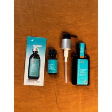 Moroccanoil Treatment 1.7oz with Pump Travel Size Treatment & Intense Curl Cream
