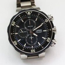 Oris Pro Diver Chronograph 01 774 7683 7154-set 51mm Titanium Wristwatch