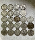 40 Walking Liberty Half Dollars With Mixed Dates & PDS Mints