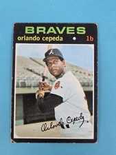 1971 Topps #605 Orlando Cepeda Baseball Card Buy 10+ 50% Off 8I
