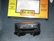 MTH Pennsylvania Ore Car / load 30-7522 1230011 Black rare ex +