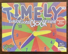 Timely Educational Clock Game Education Pals Guide Included New in Box NIB Teach
