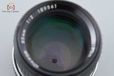 【極美品】動作◎ ニコン Ai Nikkor 85mm F2 312 極美品】動作◎ ニコン Ai Nikkor 85mm F2 312 極美品】動作◎ ニコン