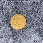 1912 $2.50 Gold Indian Head Quarter Eagle Coin — Pre-1933 U.S. Gold — Circulate