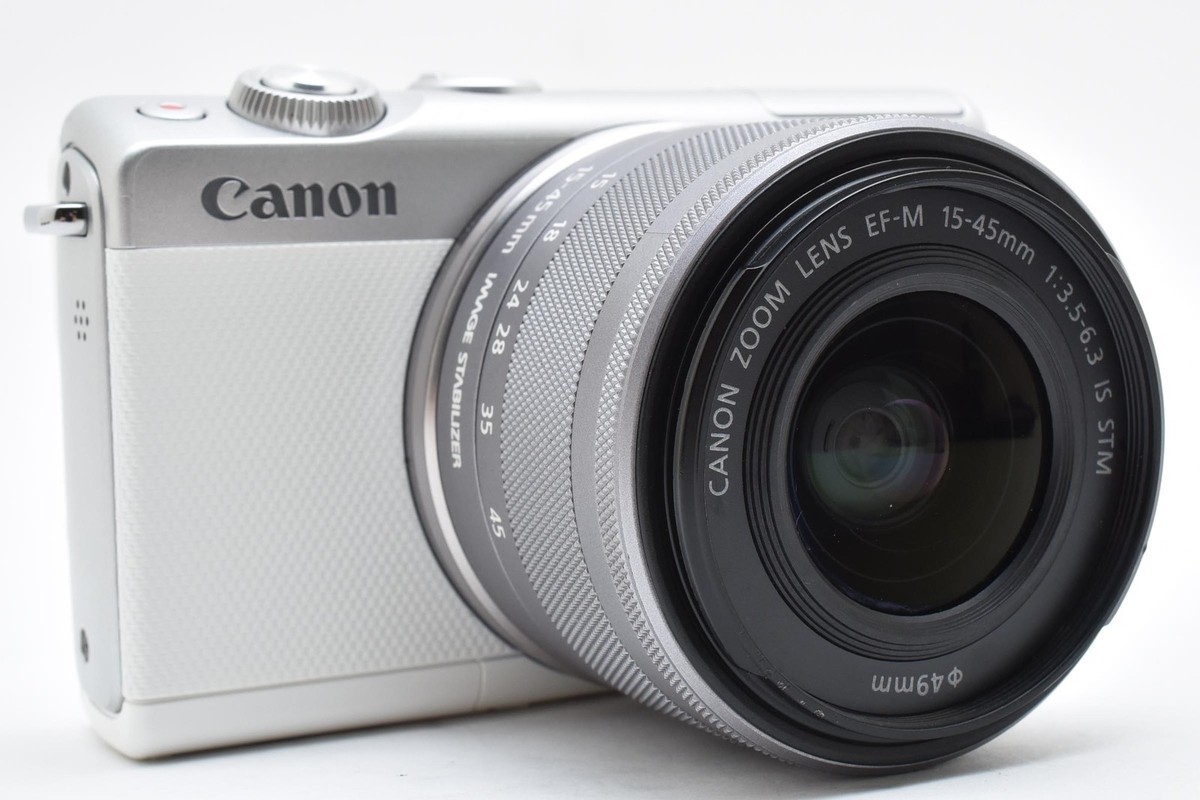 Canon EOS M100 Digital Camera + EF-M 15-45mm Lens From Japan