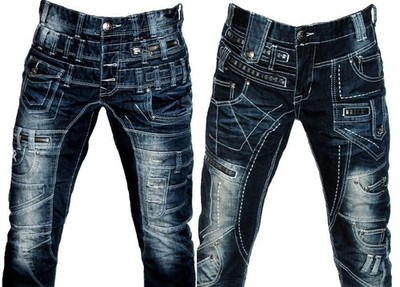 Japrag Herren Jeans Ausgefalle Denim Clubwear Japan Hose W 29 30 31 32 33 34 36