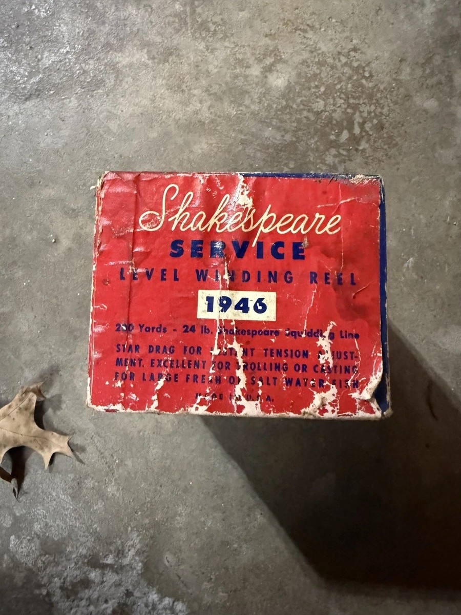 リール Shakespeare Service 1946 Vintage Shakespeare Service 1946 Model FF Fishing Reel | eBay