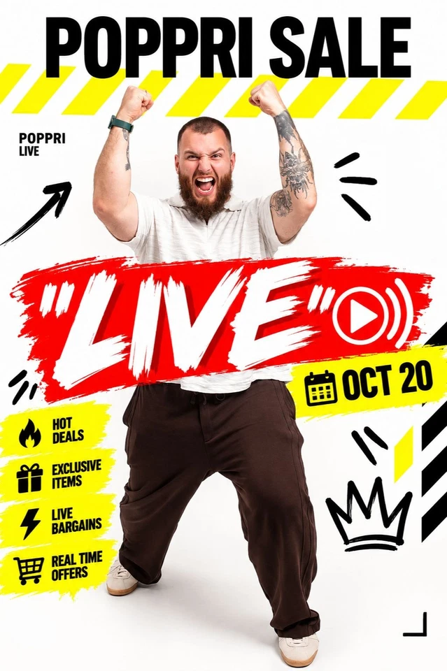 💥 $1 AUCTION MADNESS! POPPRI LIVE DEALS! 🔥