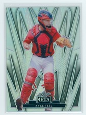 2024 Leaf Metal Baseball Silver Prismatic #39 Kyle Teel 77/185