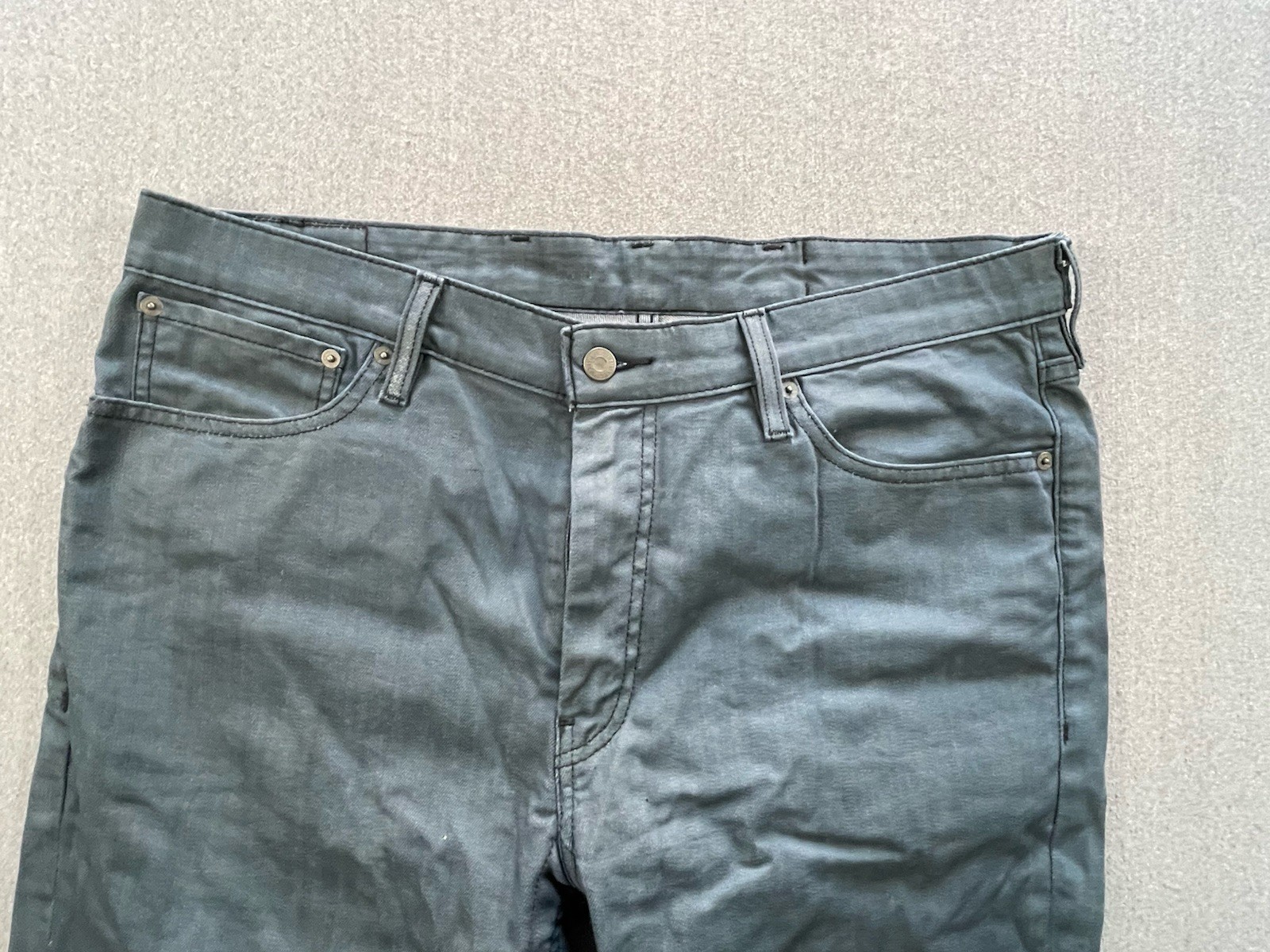 Levi’s 511 Custom Colorful Flower Patchwork Denim… - image 4