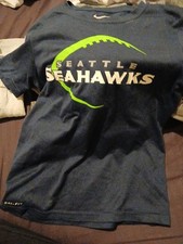 NFL Seattle Seahawks Nike T Shirt Dry Fit Boys Youth Size Small