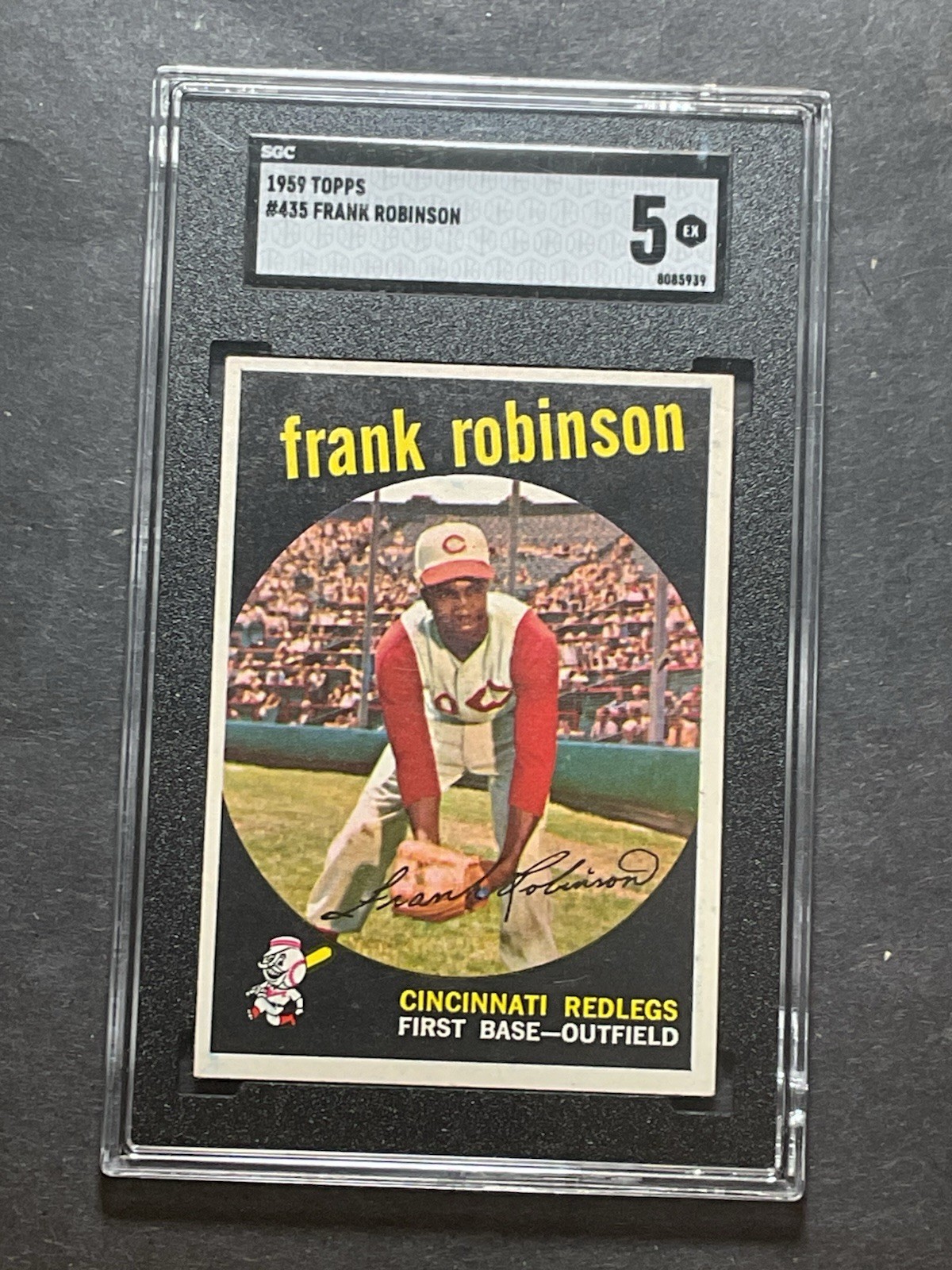 1959 Topps Frank Robinson 435 SGC 5 NIce Center K4