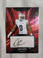 2023 Wild Card Wildchrome Pro-Look Football - Wildmarble Owen Pappoe Teal 4/8