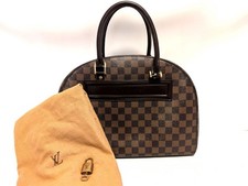 Borsa a mano Louis Vuitton Nolita Damier Ebene N41455 marrone SP0090...