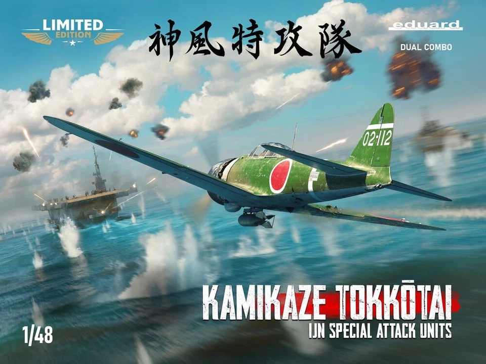 Eduard Plastic Kits 11184 - 1:48 Kamikaze Tokkötai Special Attack Units D.Combo