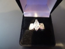  -725--VINTAGE STERLING SILVER RING SIZE-7--VERY NICE