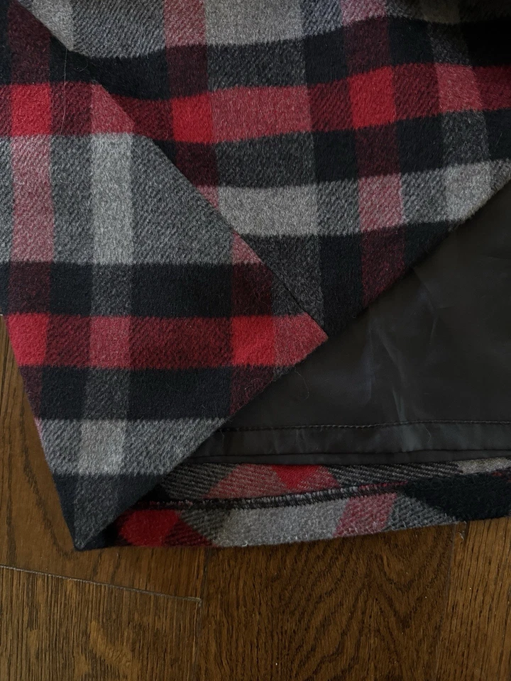 Chadwicks of Boston Skirt Womens Soft Wool Blend Plaid Long A Line - Image 4 of 4