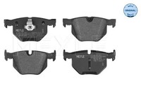 Meyle Bremsbelagsatz, Scheibenbremse 025 237 3217 FüR BMW