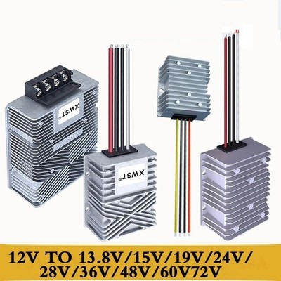 DC-DC Converter 12V to 13.8-48V Boost Step Up Voltage Regulator 1-50A Car Laptop