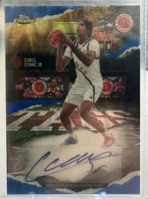 Topps 2025 Chrome McDonald's Chris Cenac Jr. WT-CC Winning Tags Auto Basketball