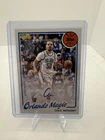 2025-26 Topps - 1980-81 Topps Basketball Autographs Cole Anthony #80B2-CA (AU)