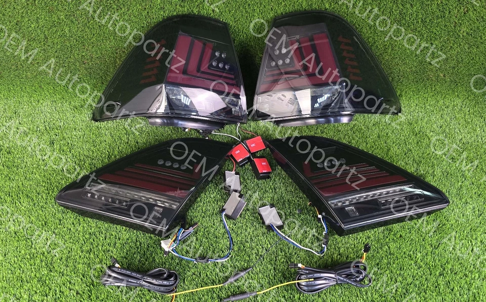 Lanternas traseiras de LED com luzes internas novas plug play personalizadas para Lexus LS430 2001-2003 - Imagem 2 de 4